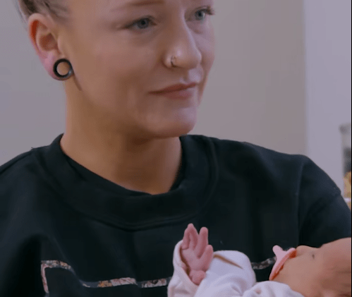 Maci Shows Off New Baby