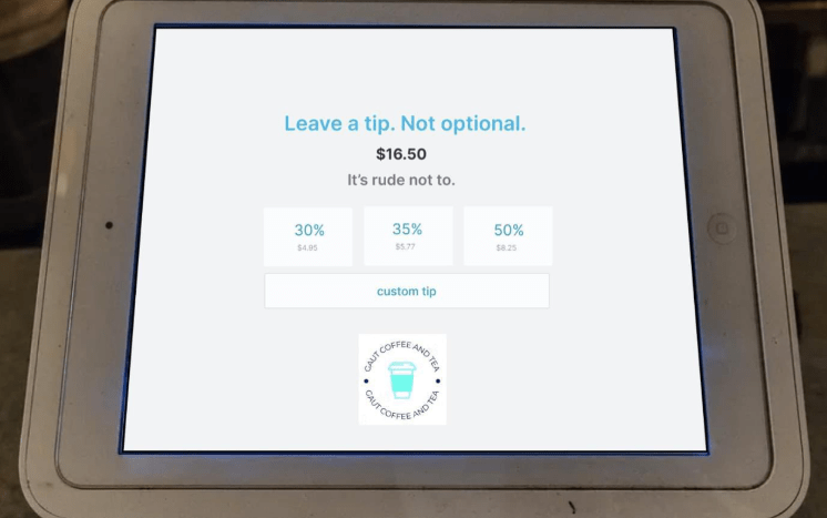 Restaurant Tipping Policy Goes Viral