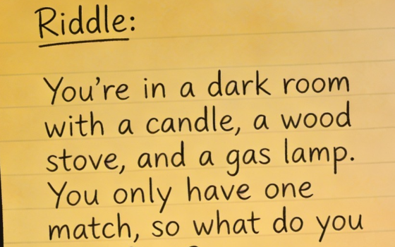 Riddle Solution
