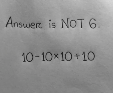 Answer Is Not..
